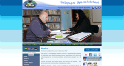 Desktop Screenshot of galapagos.edu.ec