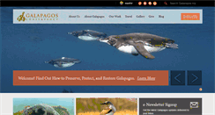 Desktop Screenshot of galapagos.org